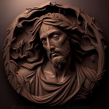 3D model st jesus (STL)